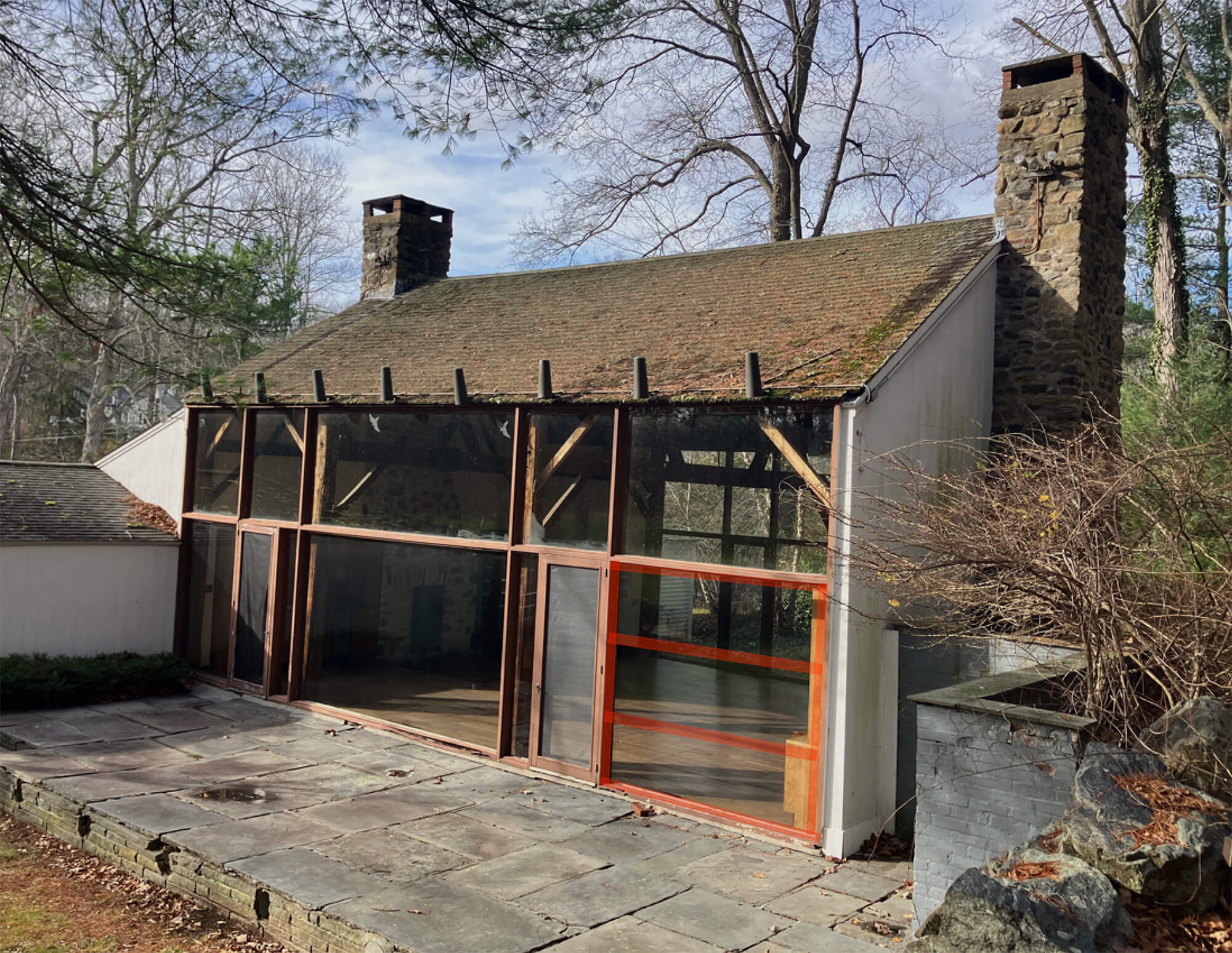 Tremaine Barn by Philip Johnson in Madison, Connecticut