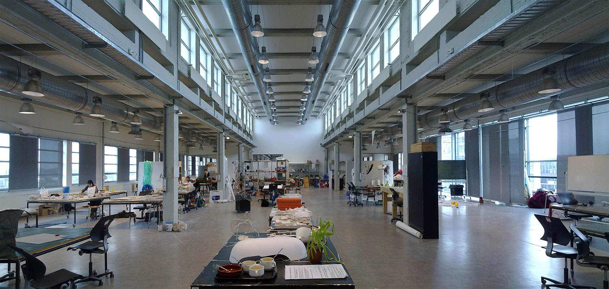 Studio space at Design Academy Eindhoven