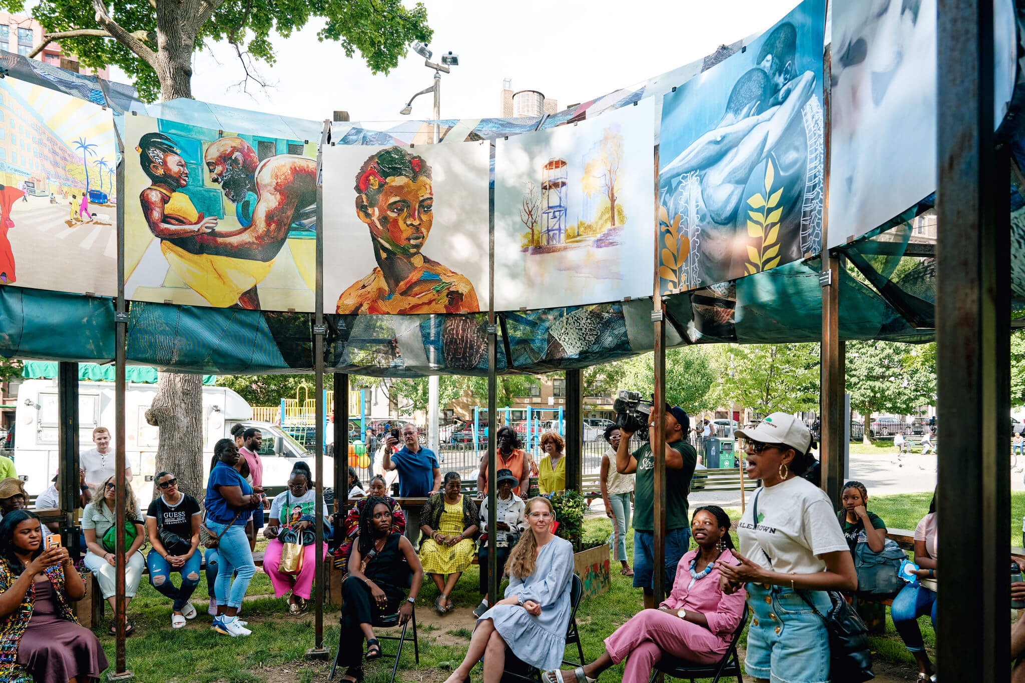 new canopy at Sankofa