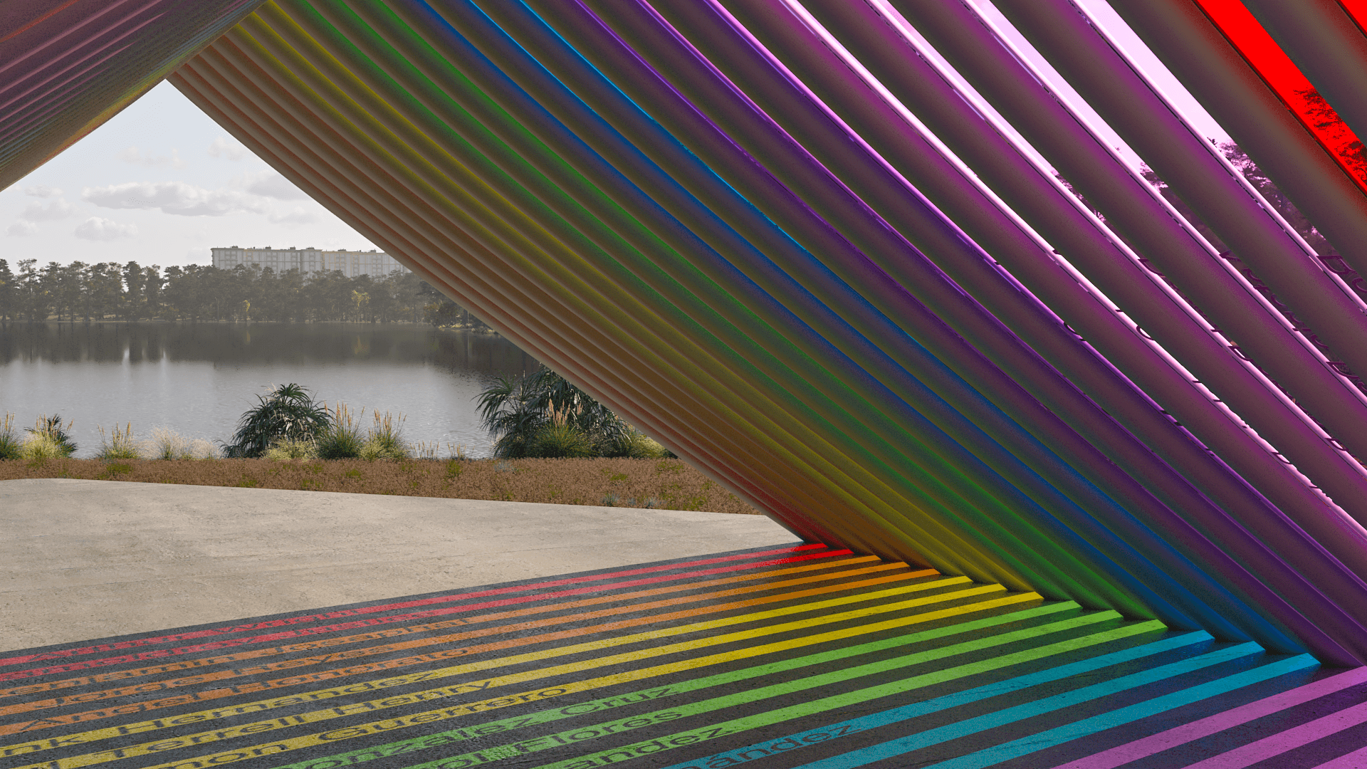 rainbow memorial