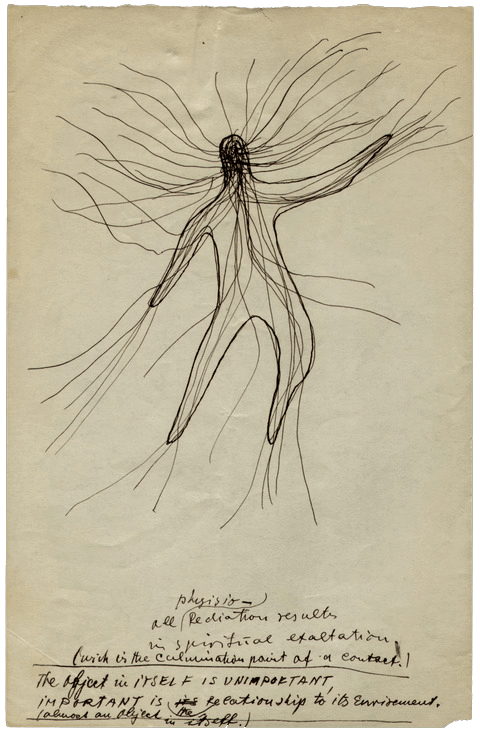 an illustration by Kiesler