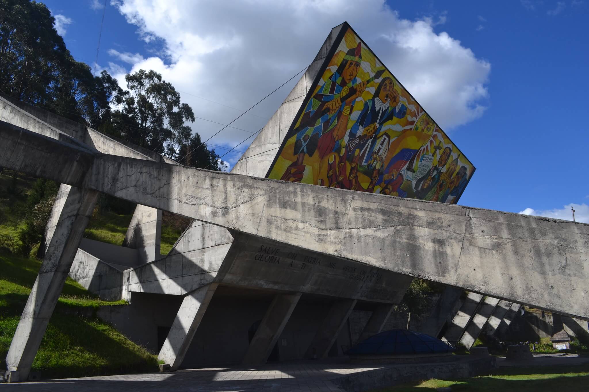 templo de la patria mural