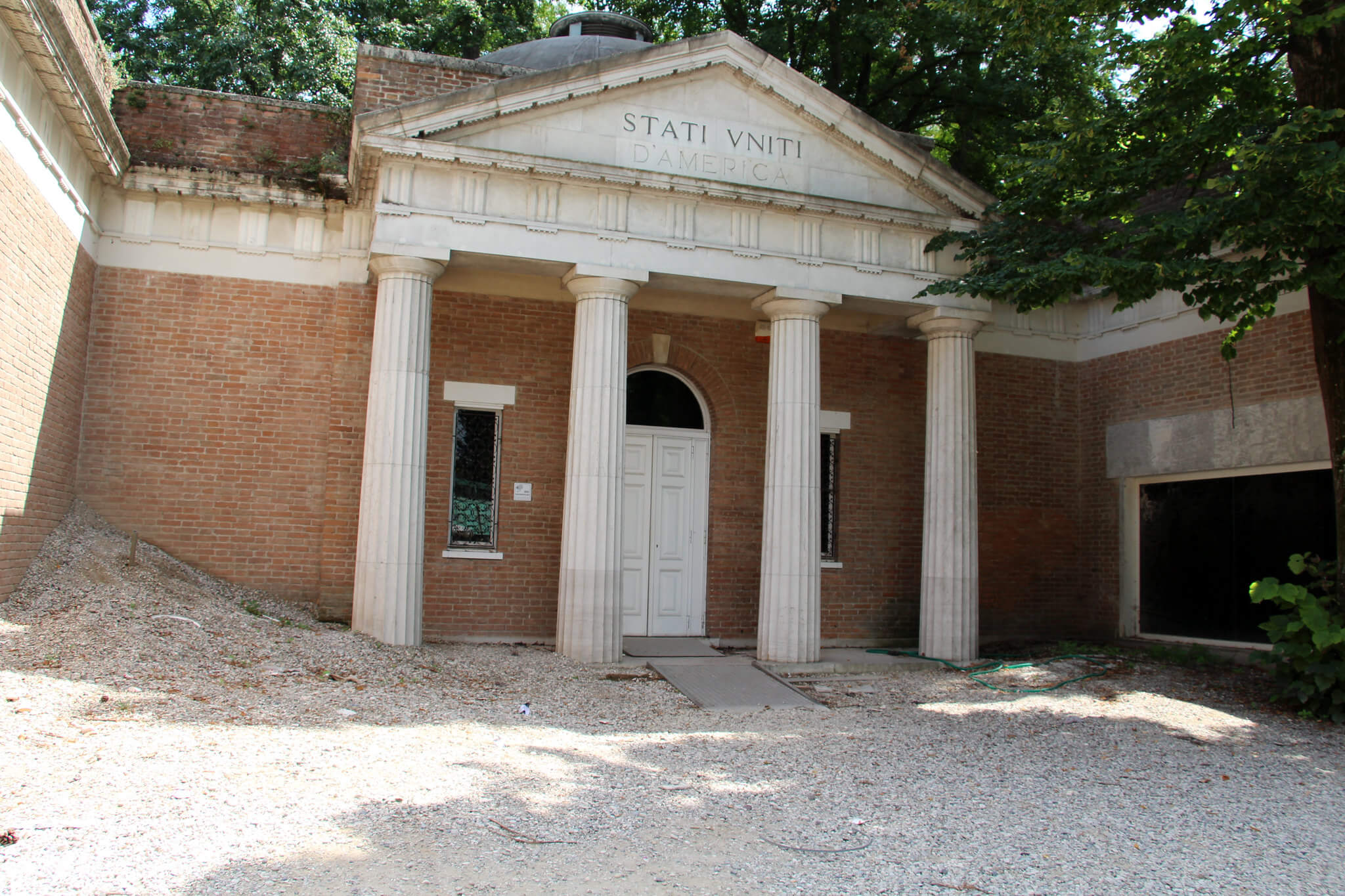 U.S. Pavilion in Venice used for the Venice Architecture Biennale