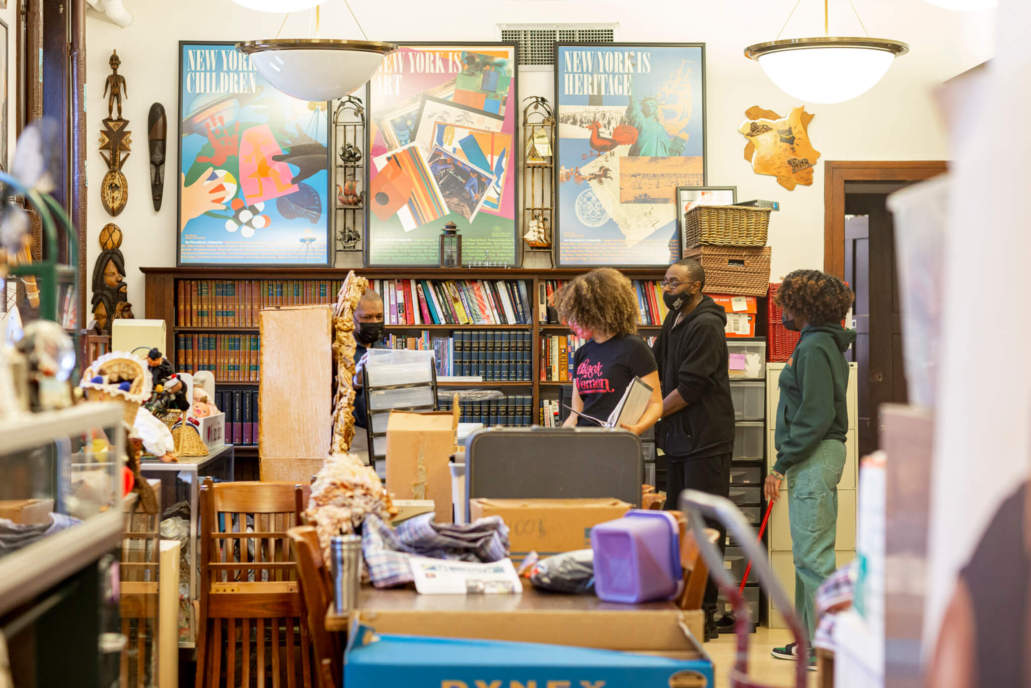 inside the reading room