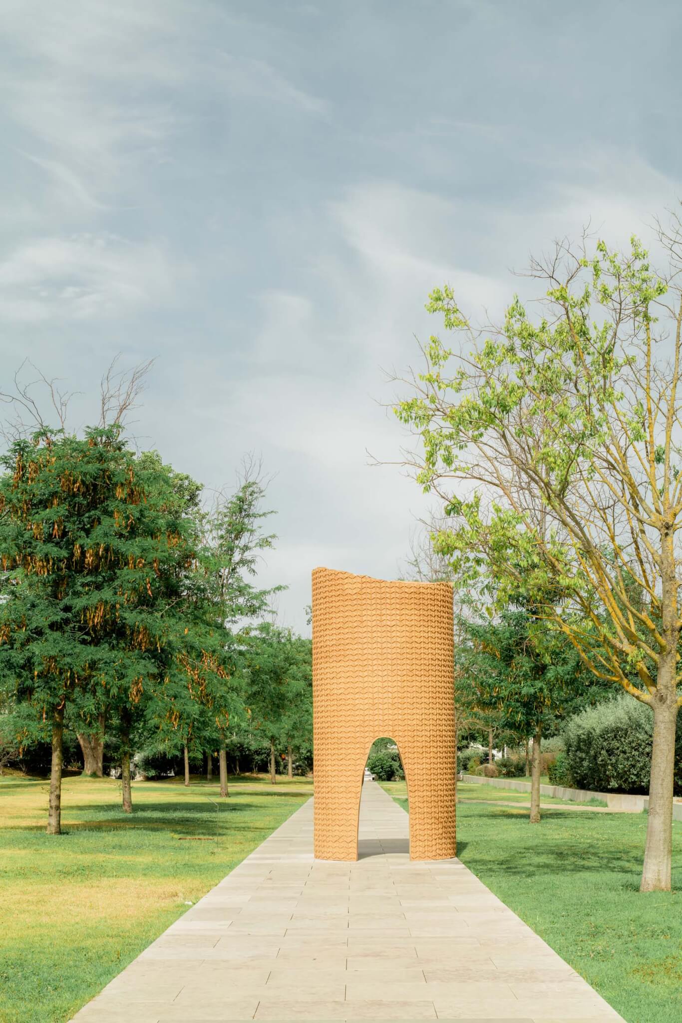 Yves Béhar designed cork archway