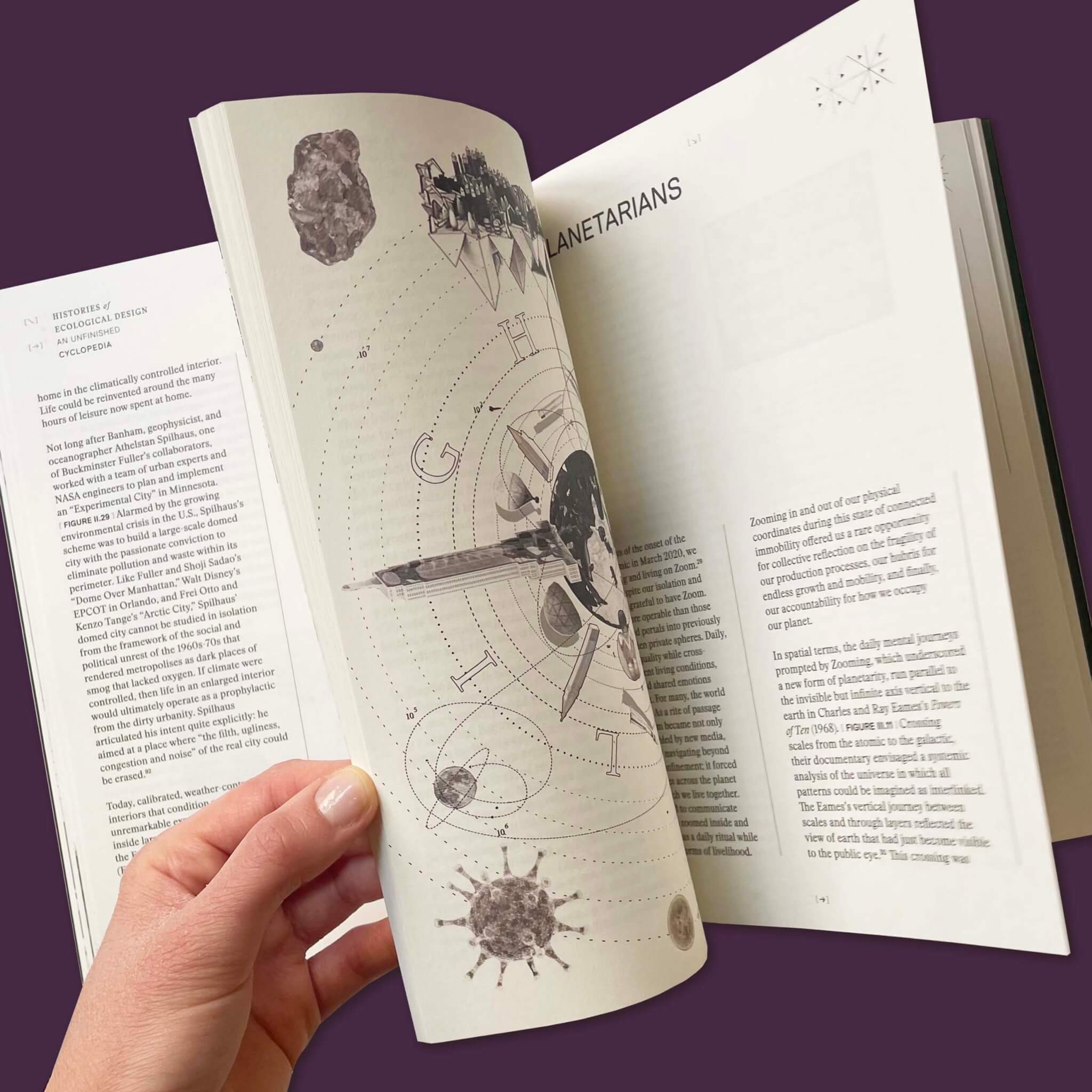 pages from Histories of Ecological Design: An Unfinished Cyclopedia by Lydia Kallipoliti