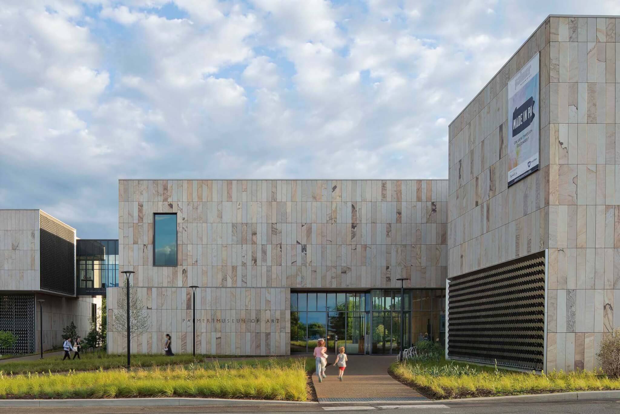 exterior of the palmer museum of art at penn state