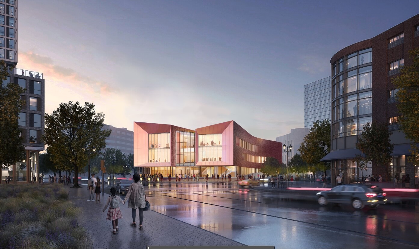 Cooperman Family Arts Education and Community Center by Weiss/Manfredi for New Jersey Performing Arts Center (NJPAC)