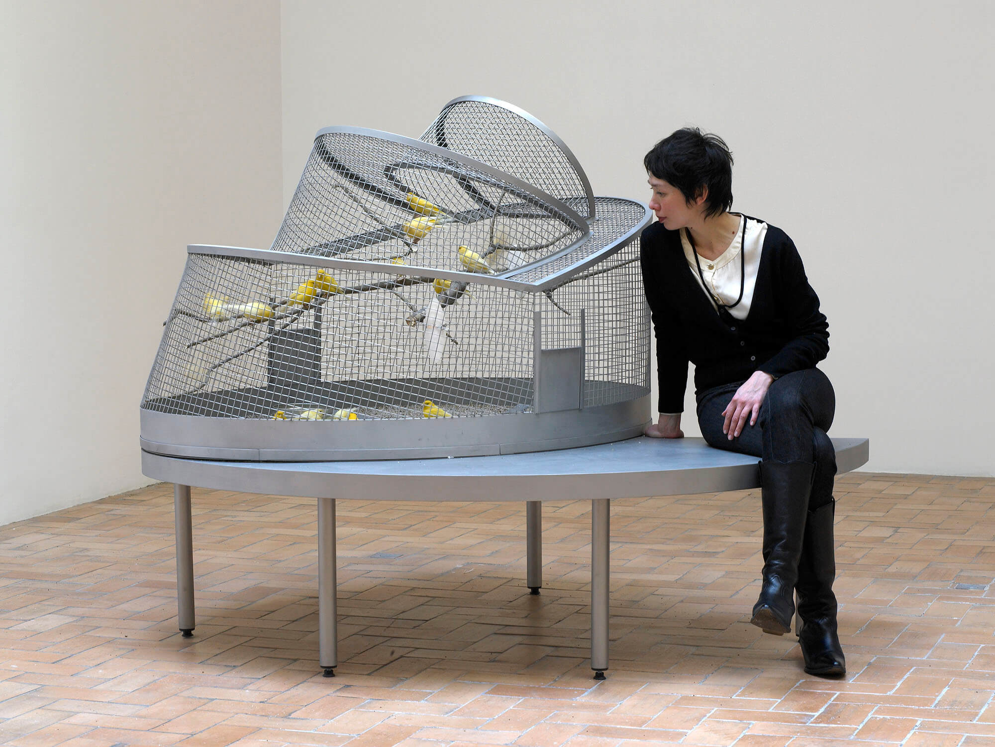 Model from the exhibition "Andrea Blum: BIOTA" that received grant from the 2024 Graham Foundation grants.