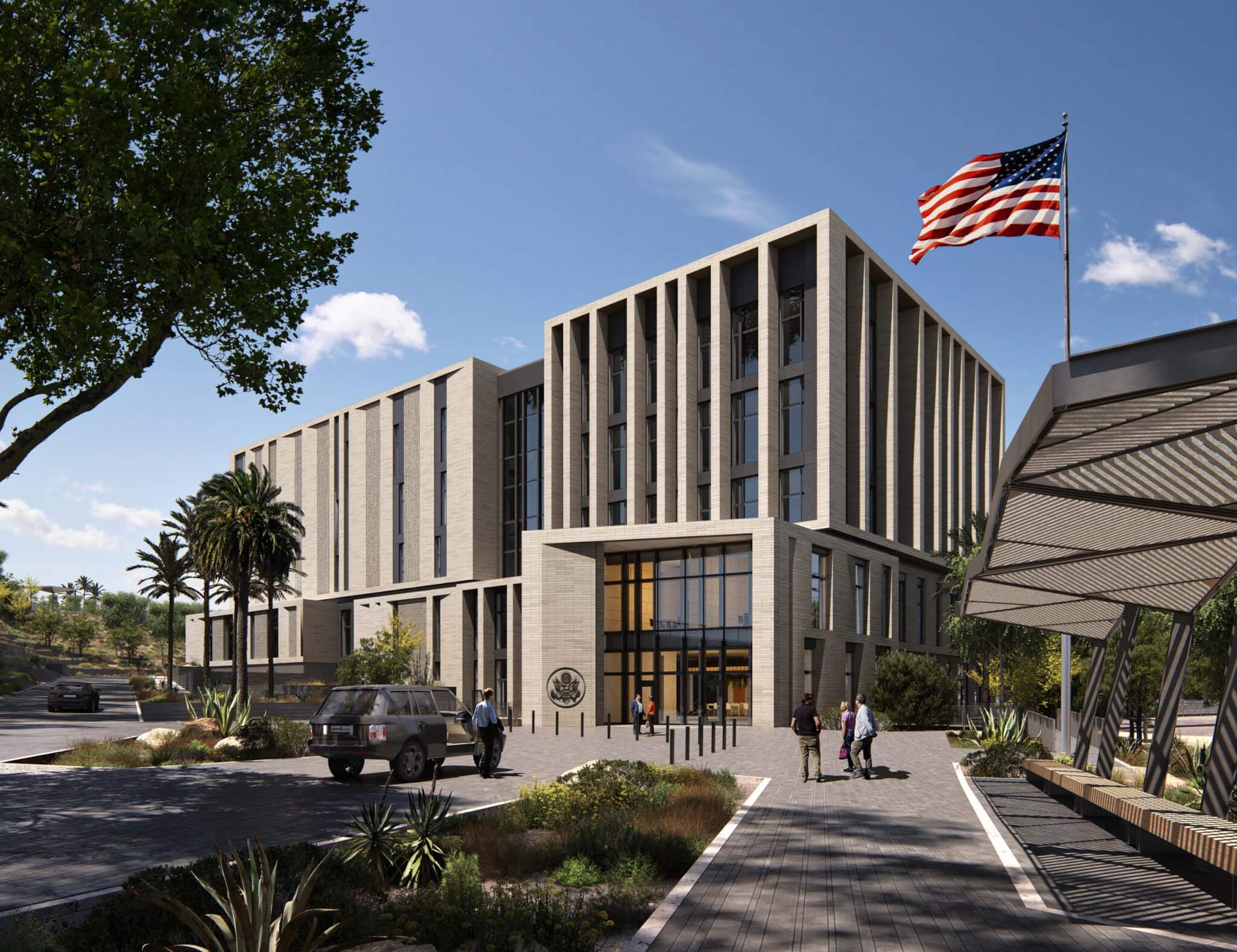 new U.S. Embassy building in Praia, Cape Verde in Studio Ma