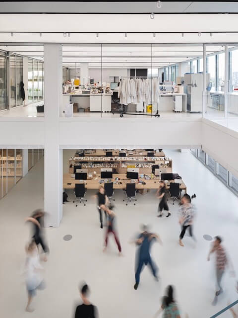 Interior view of OXMAN Lab