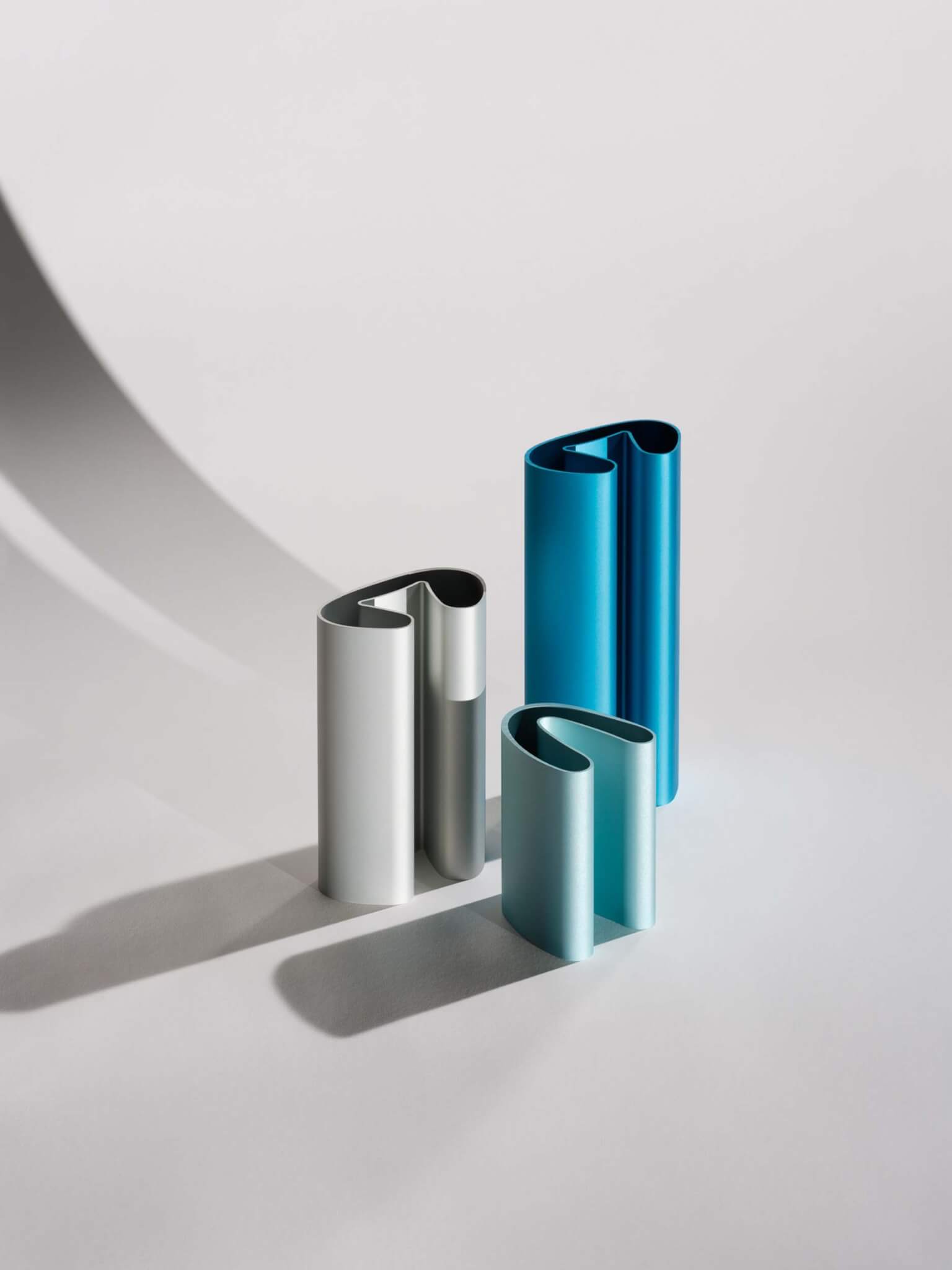 Three aluminum products using post-consumer material from Hydro