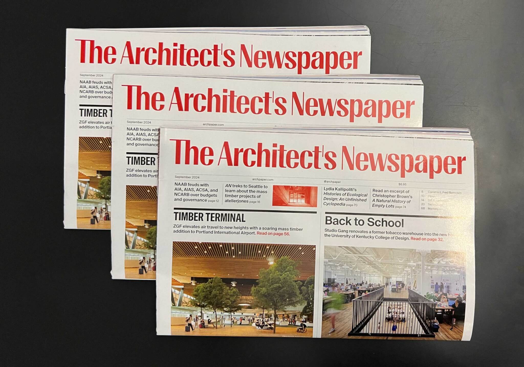 September 2024 issue of The Architect's Newspaper