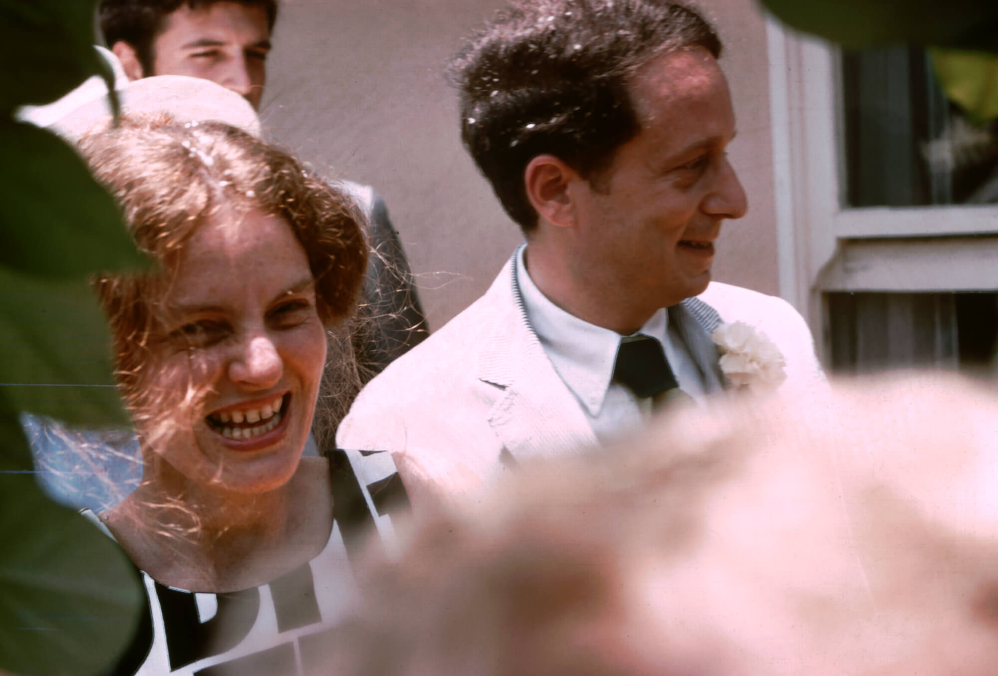 Denise Scott Brown and Robert Venturi on their wedding day