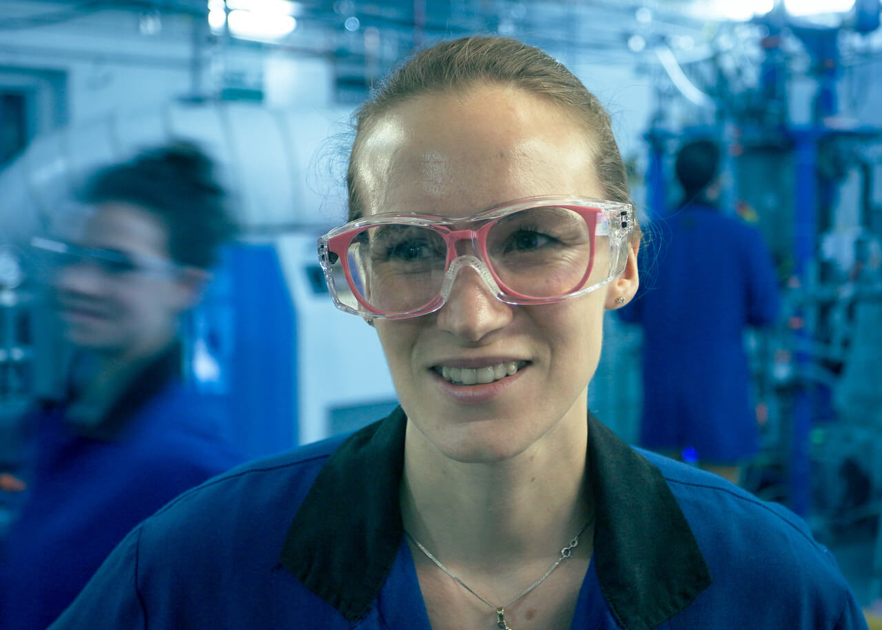 still of Sublime Systems CEO Leah Ellis from Women in Carbon film