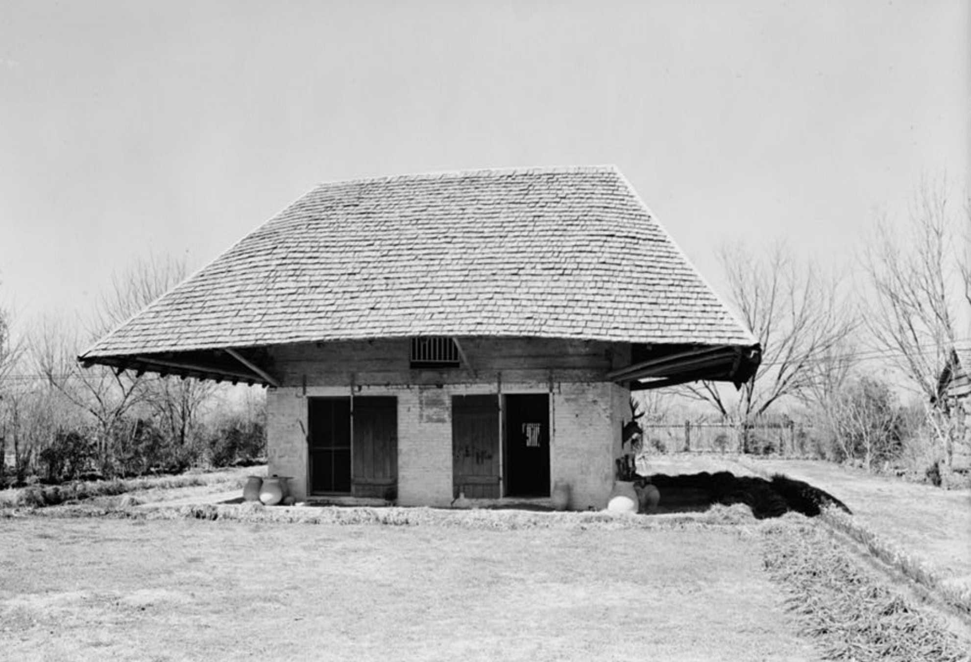 black and white image of Melrose house