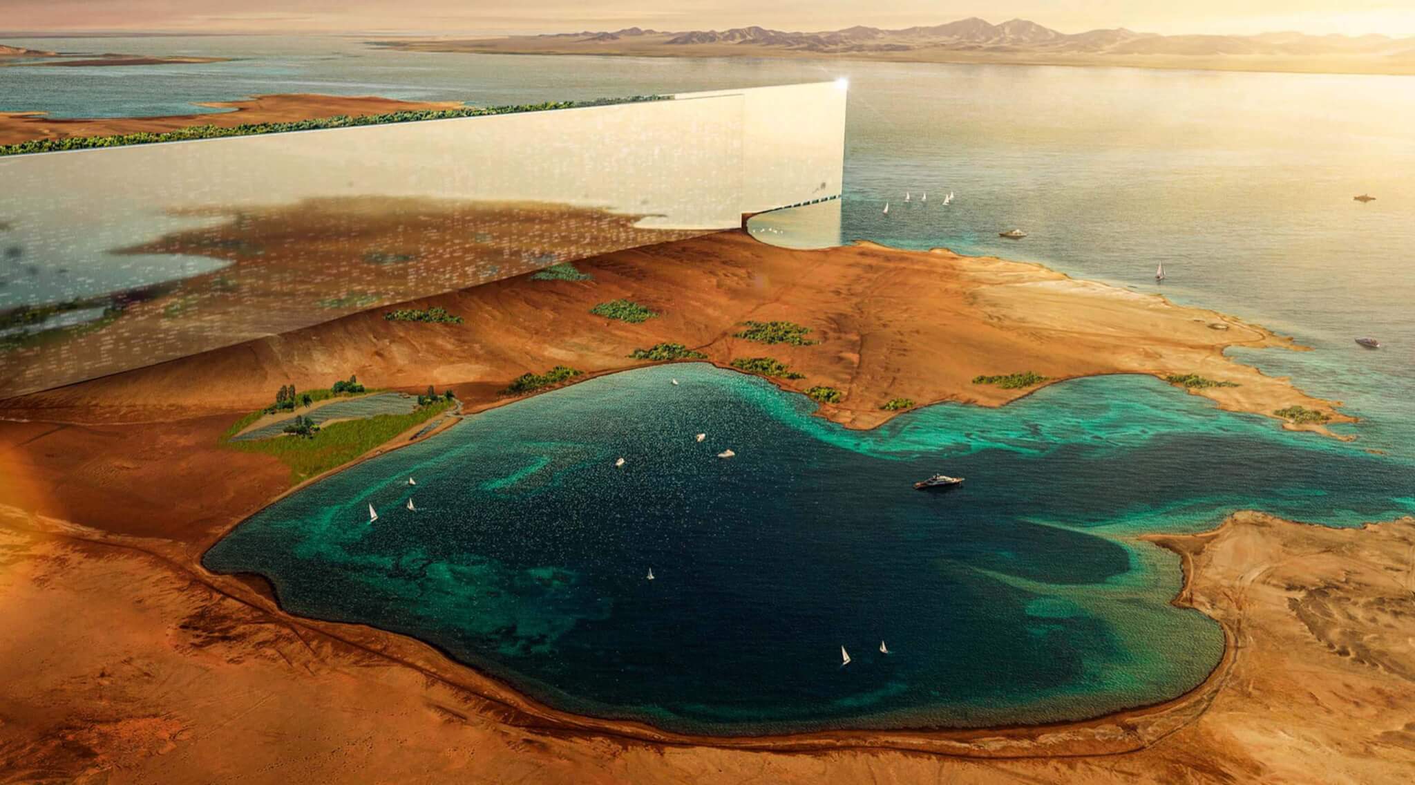 rendering of NEOM