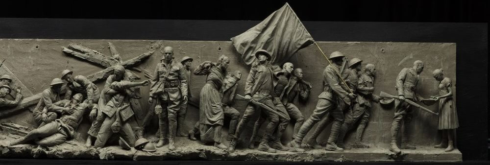 Study model for Howard’s bas relief