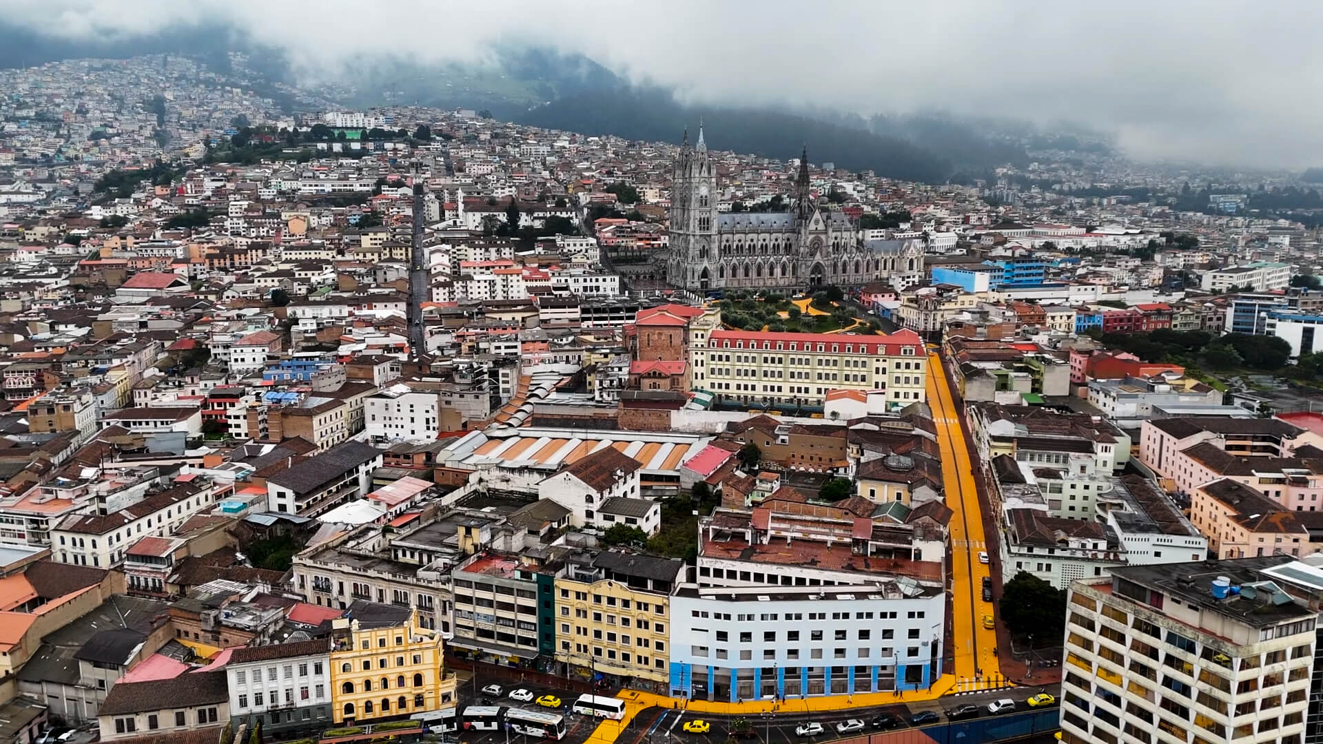 an aerial view of CROMA by Estudio Felipe Escudero