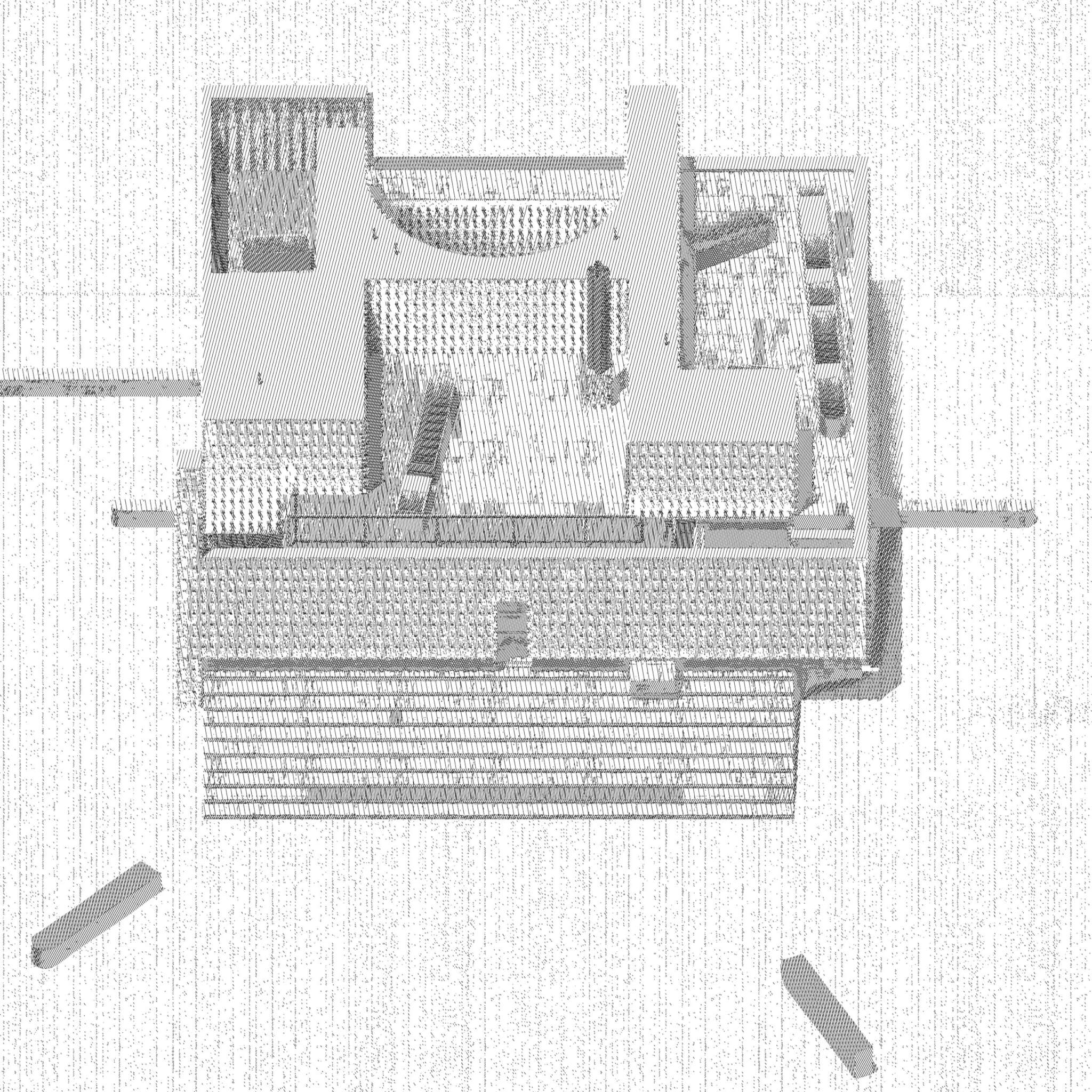 drawing by Keith Hirth inside book Drawing Codes 