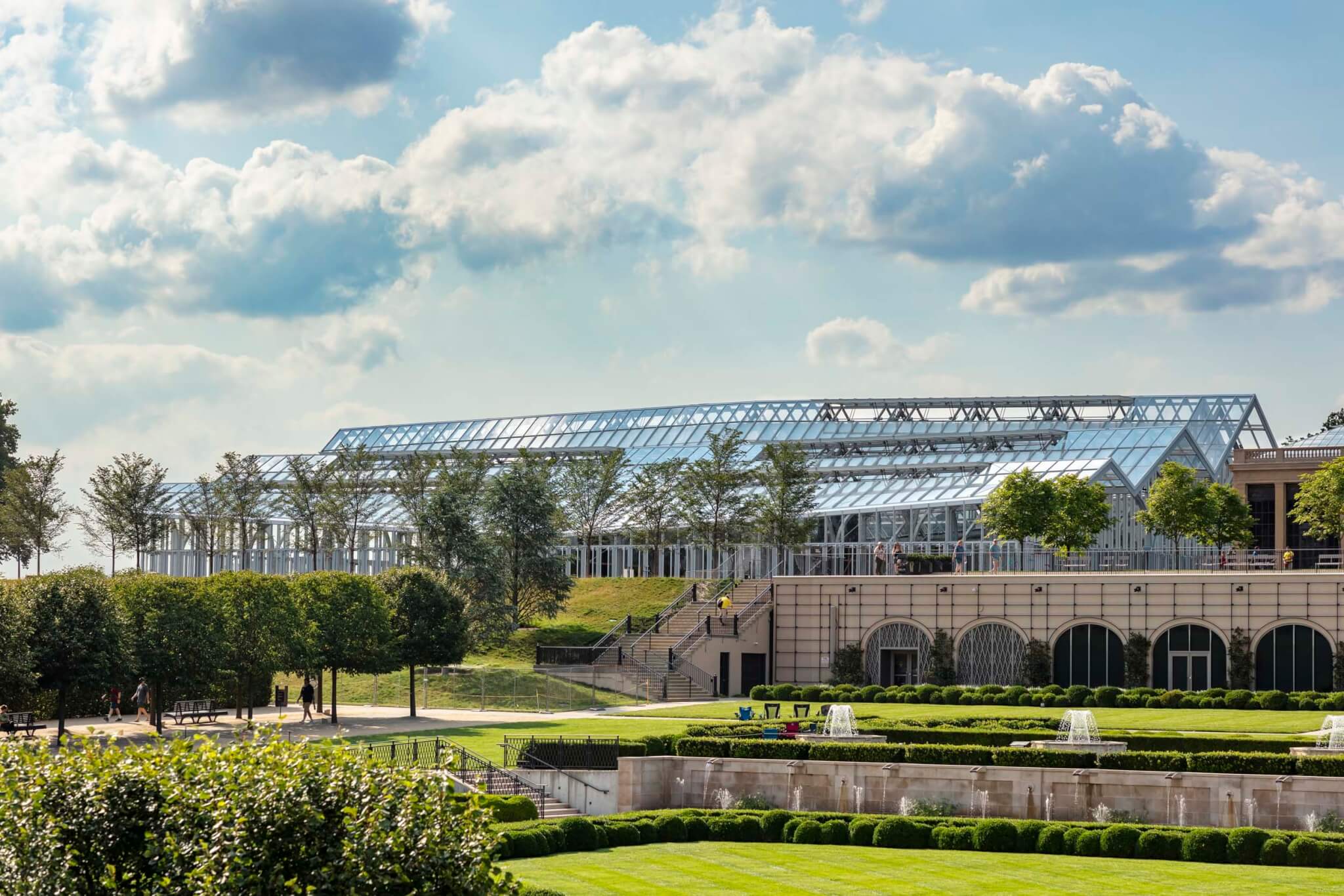 campus of Longwood Gardens in Phaildelphia