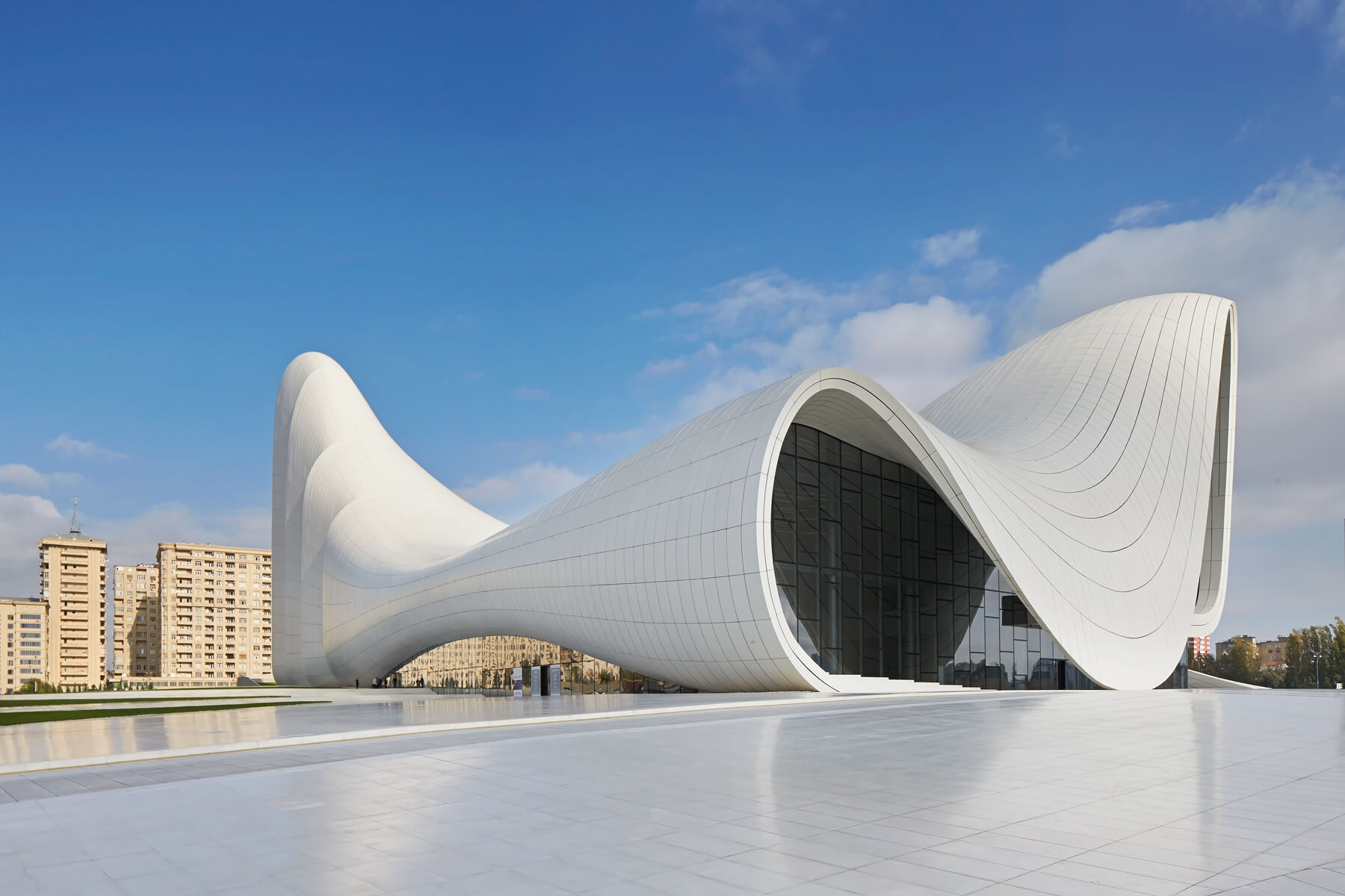 Heydar Aliyev Centre, designed by Zaha Hadid Architects 