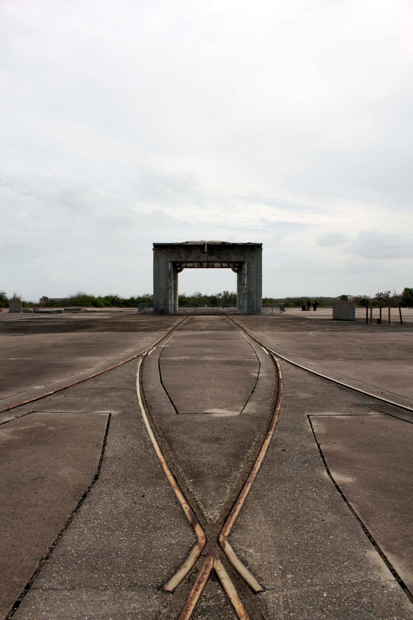 Launch Complex for space rockets in Florida