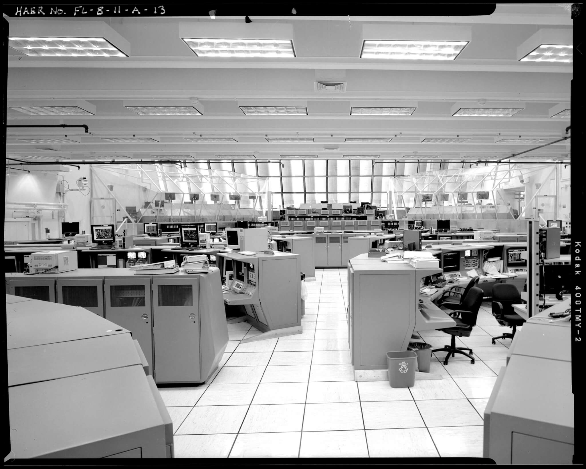 Launch Control Center in Kennedy Space Center