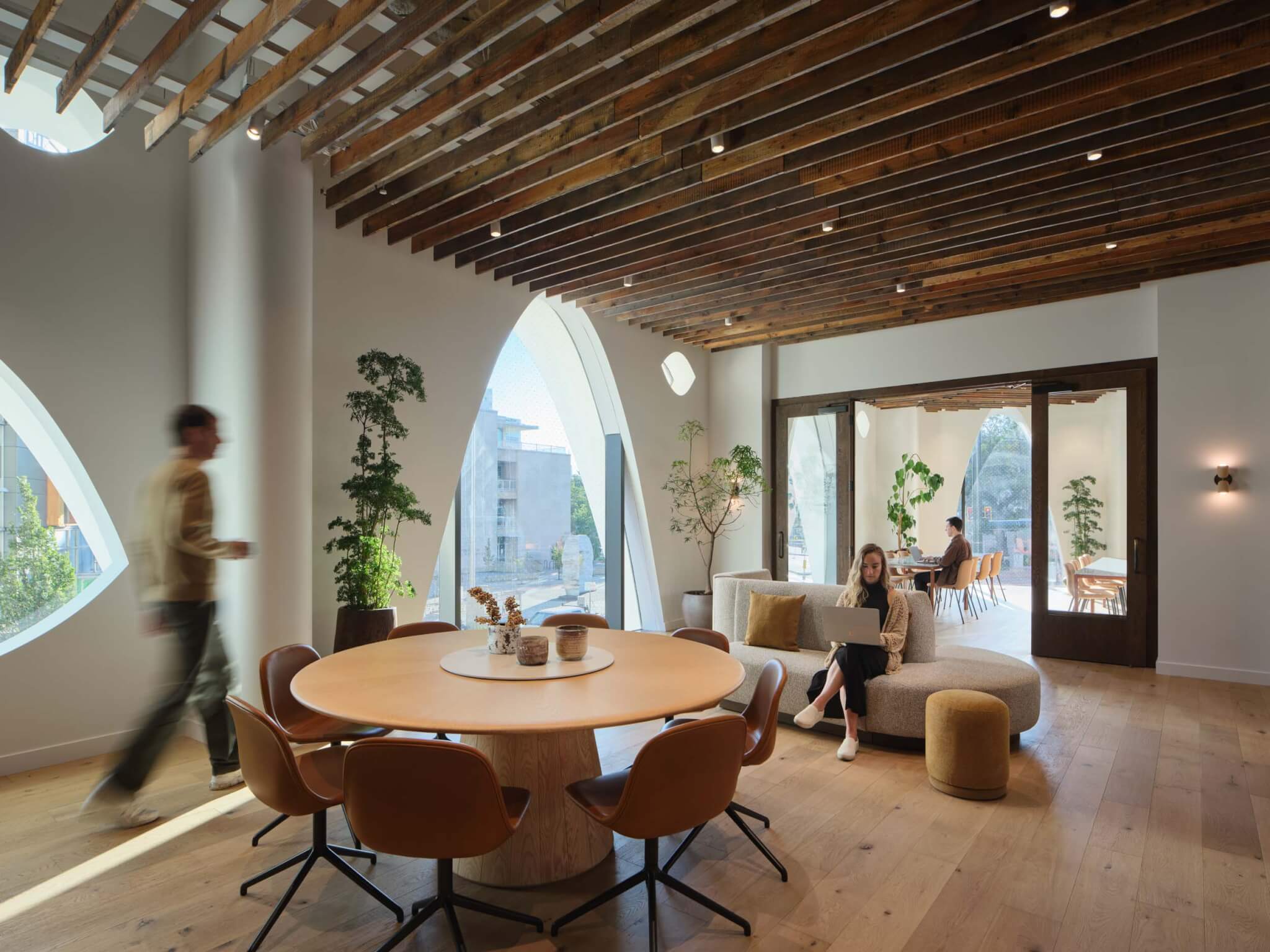 interior view of an amenity space inside the hotel