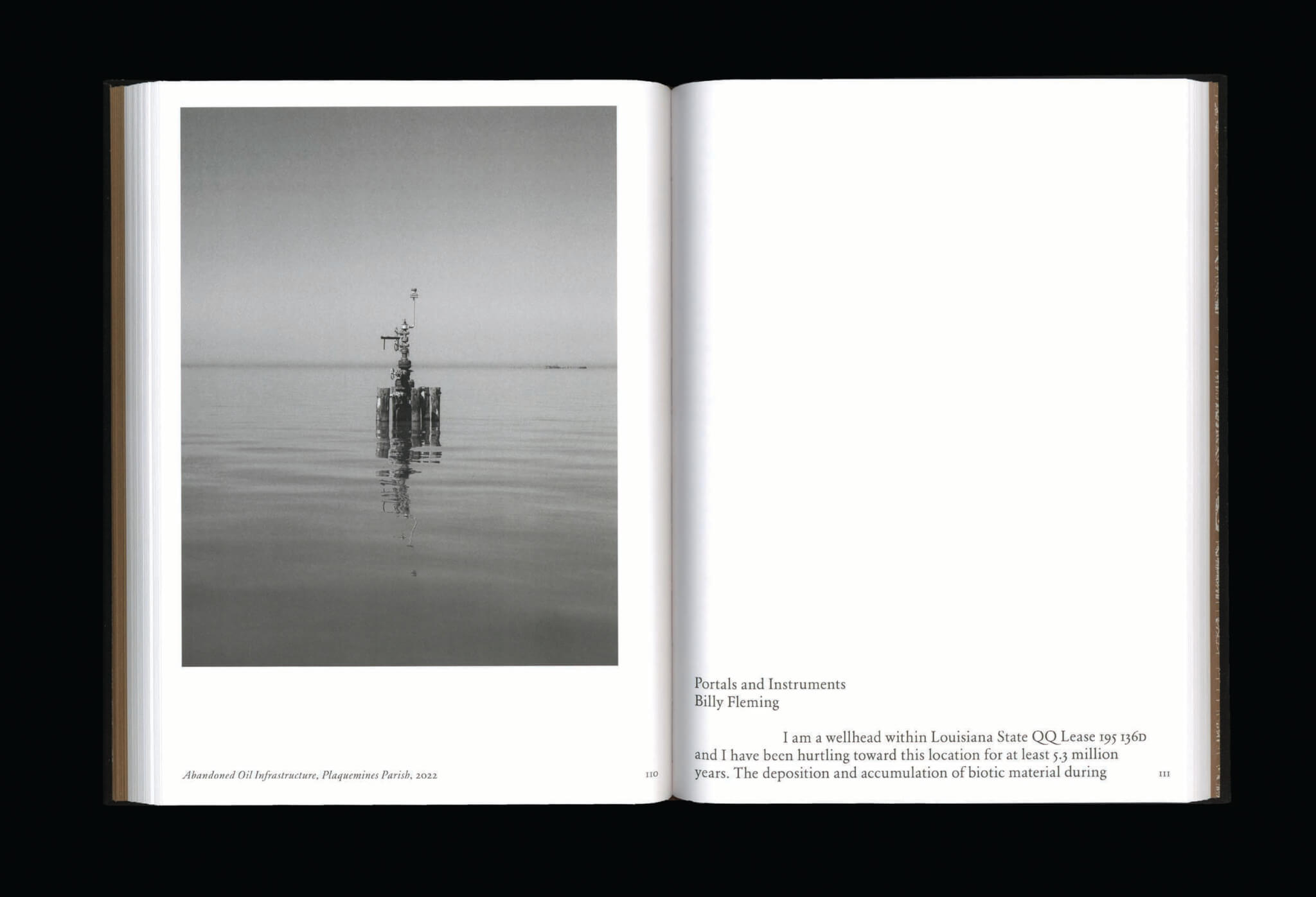 an image on a page from a new photography book by Virginia Hanusik