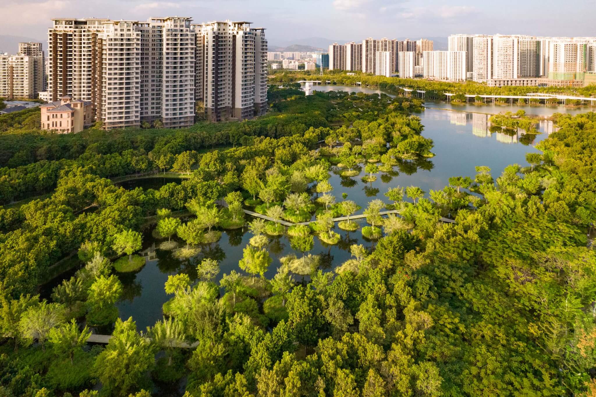 Sanya, a Sponge City park in china designed by Kongjian Yu